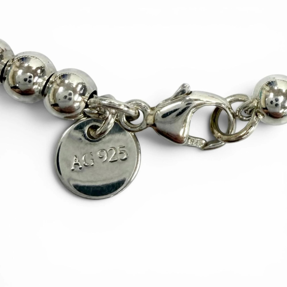 TIFFANY Blue Heart Charm Bracelet - Picture 8 of 8